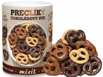 Mix preclíků v čokoládě 250 g Mixit 